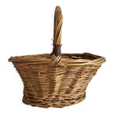 Vintage woven wicker basket