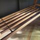 Ciatti wooden trolley on wheels