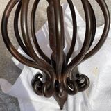 12-candle chandelier in handcrafted wrought iron