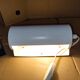 White Lod type v413 roller wall lamp from Ikea.