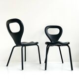 Paire de chaises " TV chair" de Marc Newson pour Moroso 1993