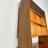 Secrétaire en noyer par Franz Ehrlich pour Hellerau, années 1950