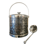 Vintage bamboo ice bucket 70s