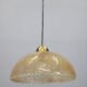 1970s Glass Pendant Light , Italy