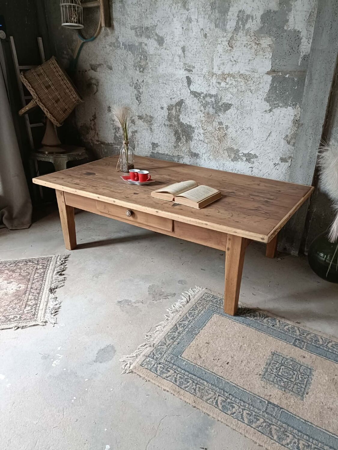 Farmhouse coffee table