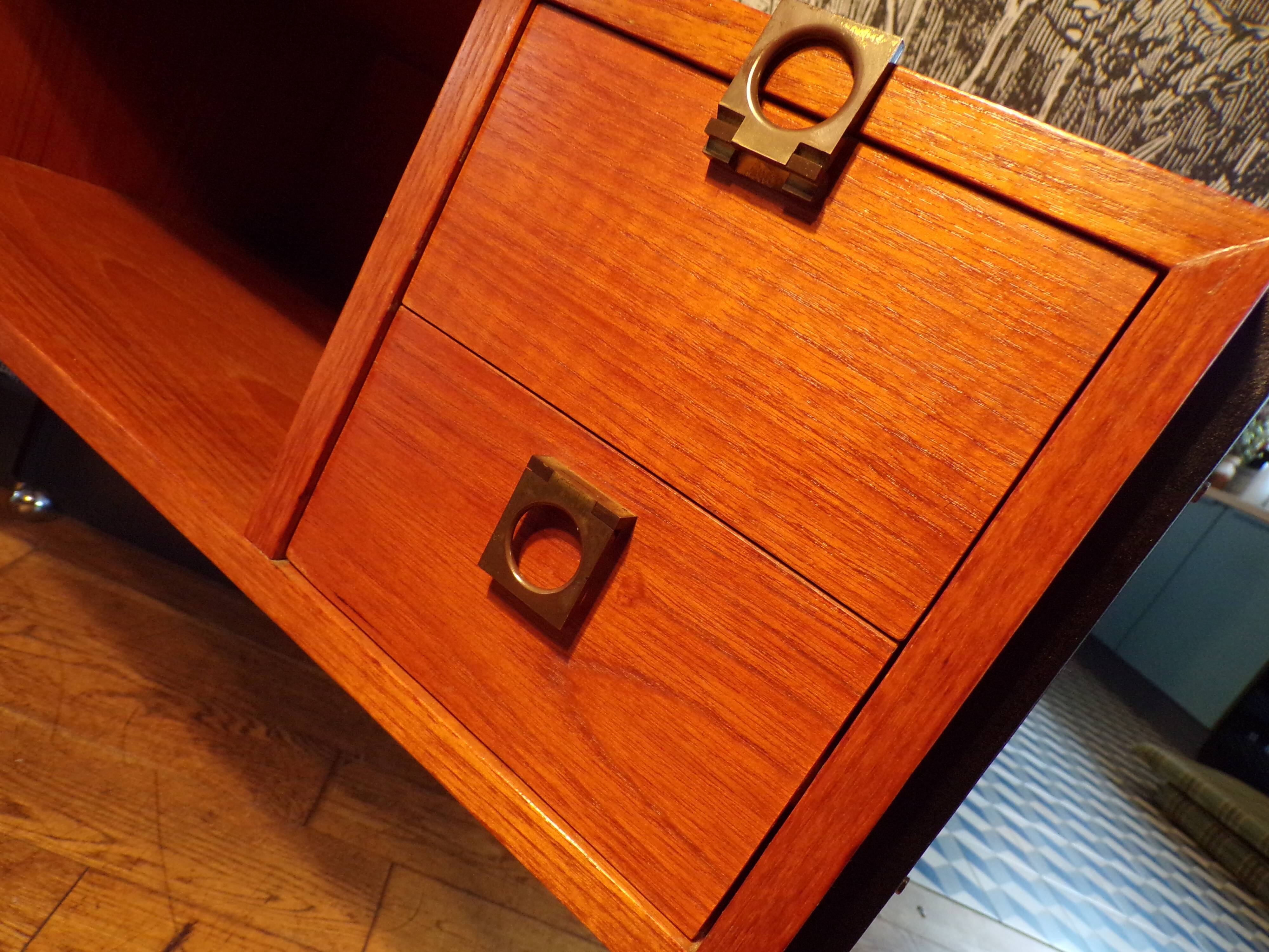 Console 1960 en teck