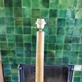 Lampadaire art déco en bois