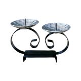 Candlestick for two candles in the mid-century modern style, Belgium, 1960s.