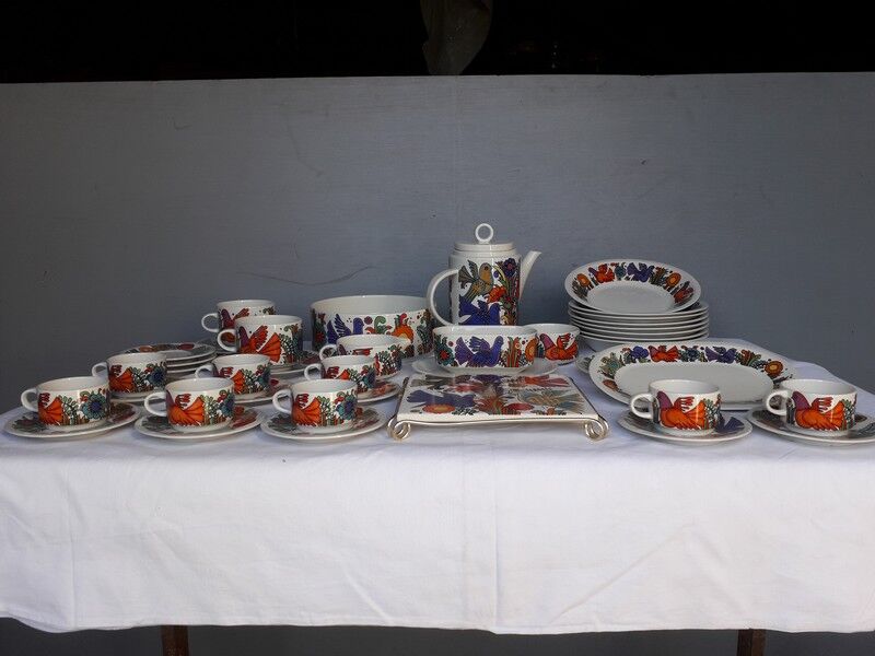 Villeroy and Boch Acapulco service 44 pieces 1960