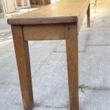 A pair of antique benches