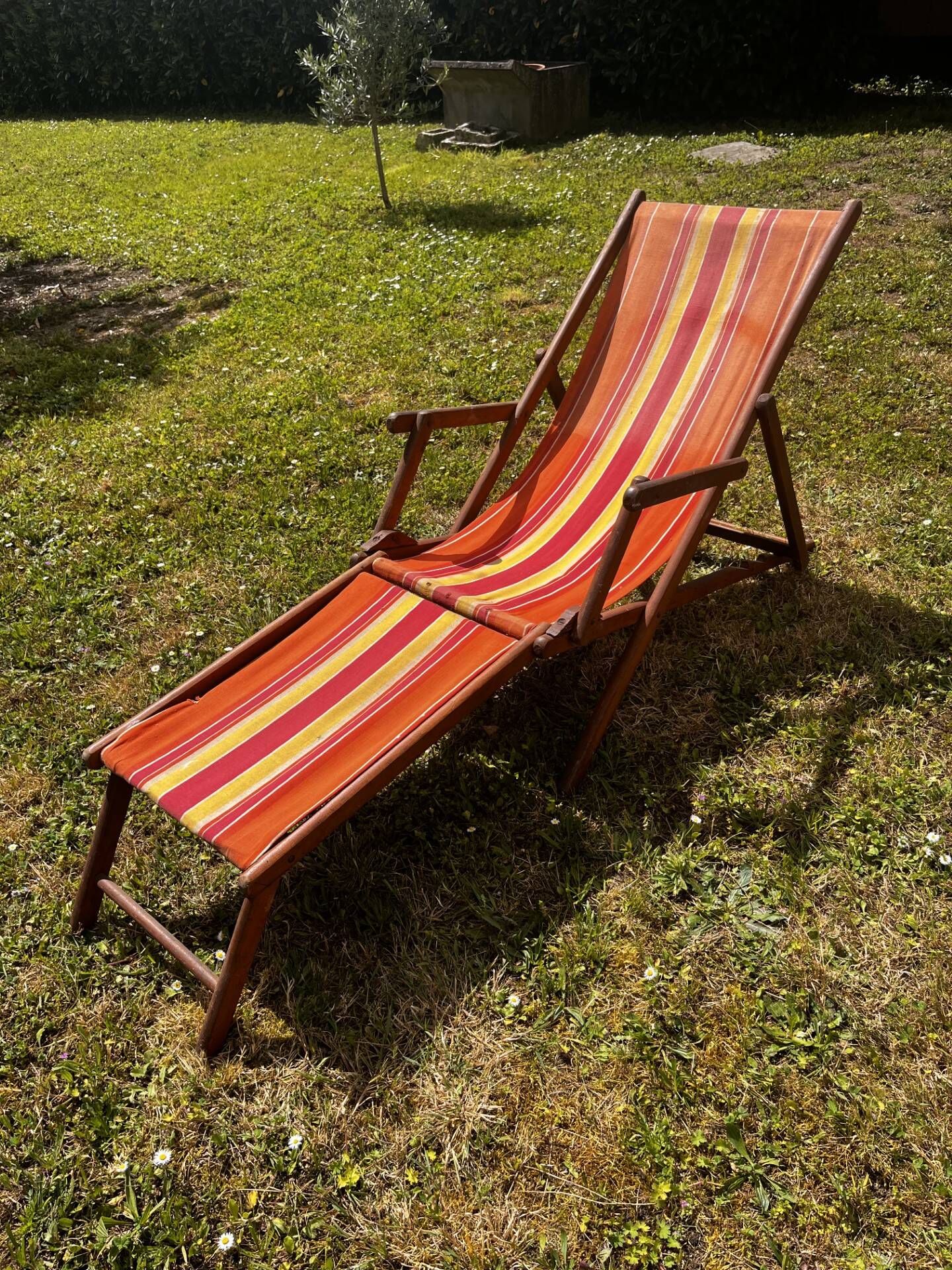 Old deckchair