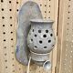 PAIR OF CERAMIC WALL LIGHTS 1960.