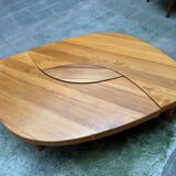 Table basse T22 dite"oeil" - Pierre Chapo - Années 70