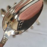 6 small silver-plated Boulenger spoons