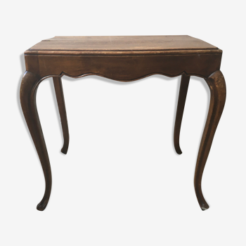 Louis XVI style solid wood side table