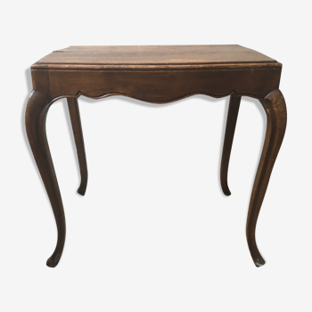Table d appoint bois massif style Louis XVI