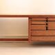 Office hairdresser "R 05" massive Elm designed by Pierre Chapo circa 1965
