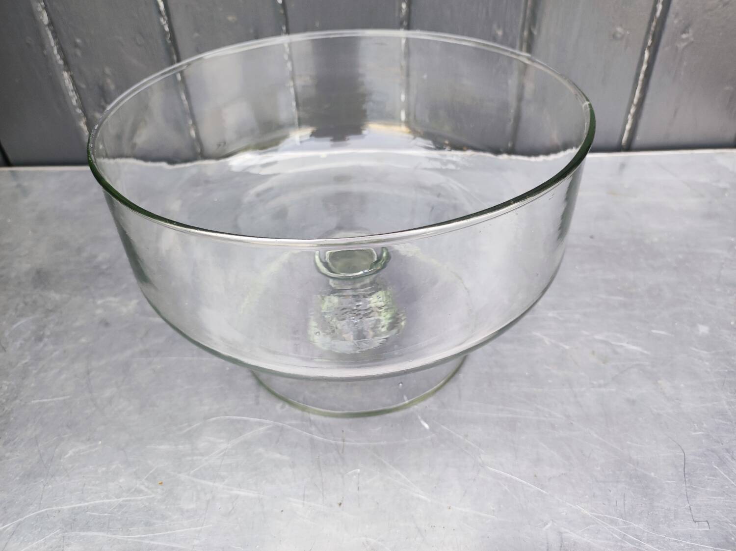 Bubble glass fruit bowl, 1970