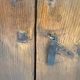 Antique rustic wall unit plate cabinet 1900