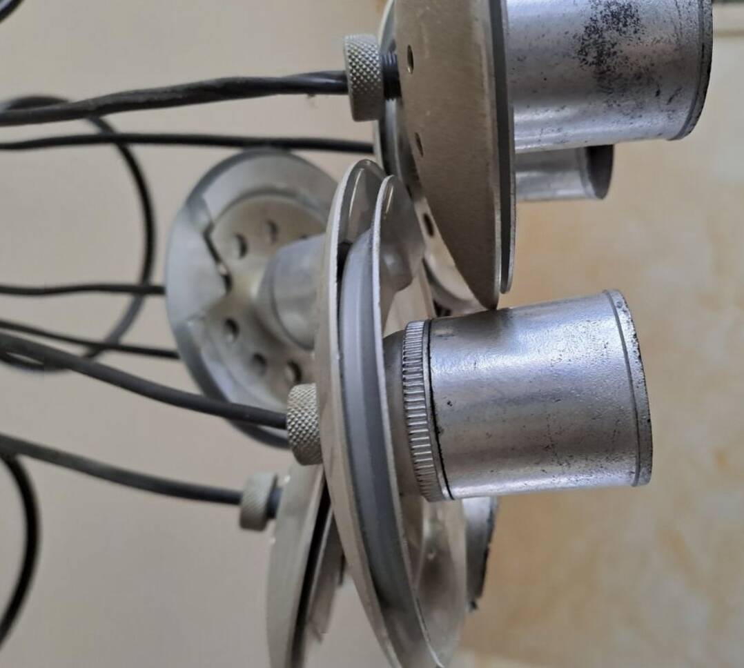 Gino Sarfatti ceiling light model 2042/6 original edition Arteluce