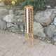 Cylindrical lamp rattan year 1960