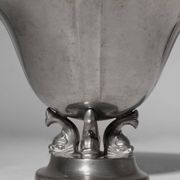 Art Deco Pewter Dolphins Bowl From GAB, 1935, Sweden