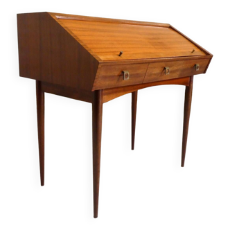 mahogany curtained desk