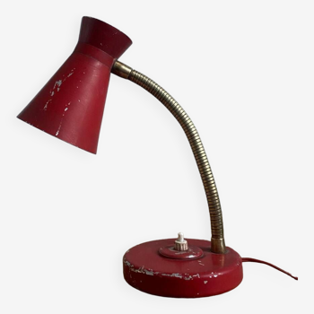 Lampe de bureau diabolo années 50