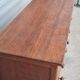 Oak chest of drawers