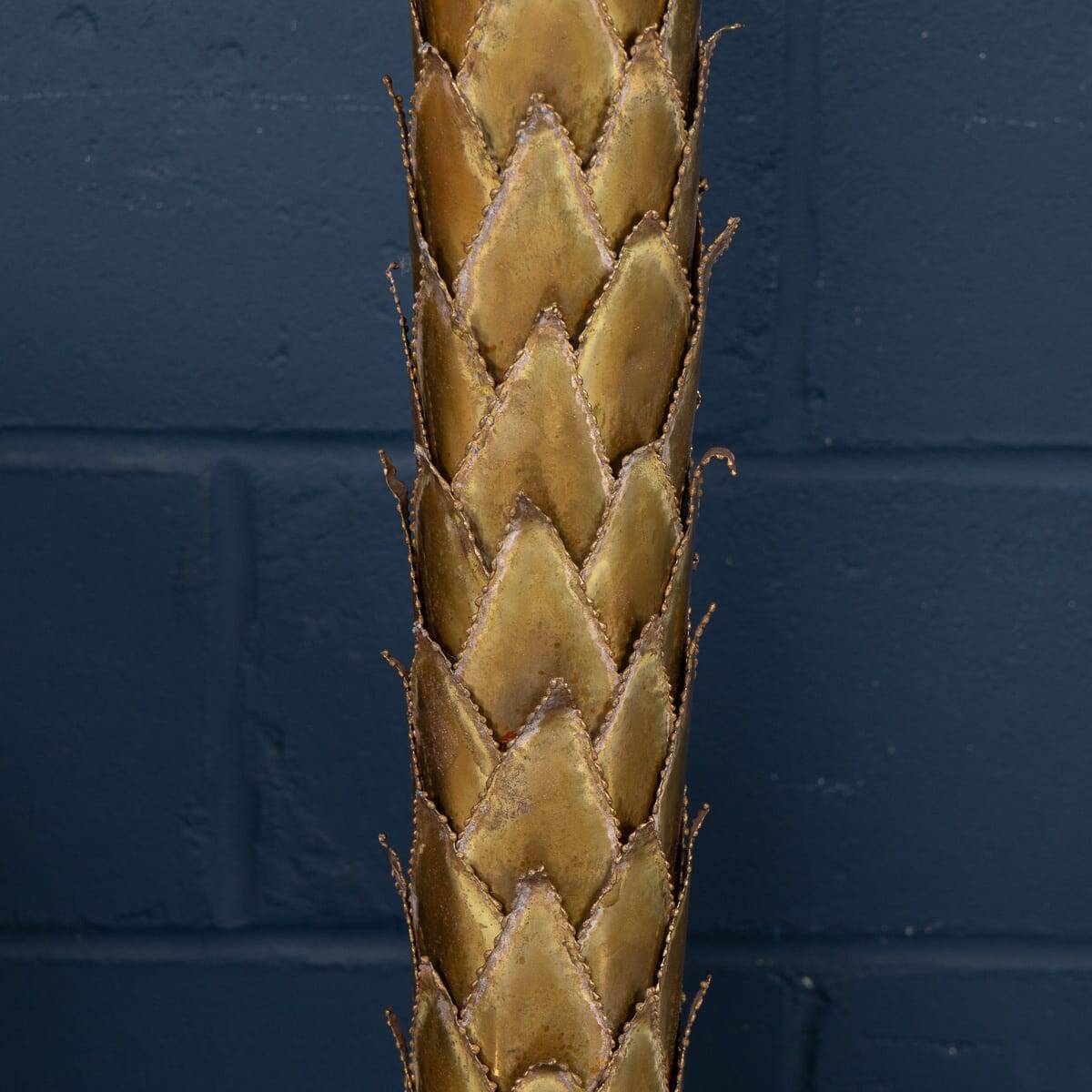 Lampadaire en palmier francaise du xxe siecle, christian techoueyres pour maison jansen