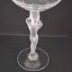 Two Bayel crystal wine glasses Bacchus Venus.