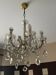 Antique Murano 5-branch tassel chandelier