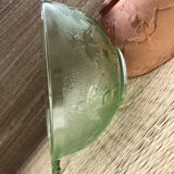 Green glass Breton bowl