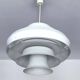 Large Scandinavian pendant light, 70s