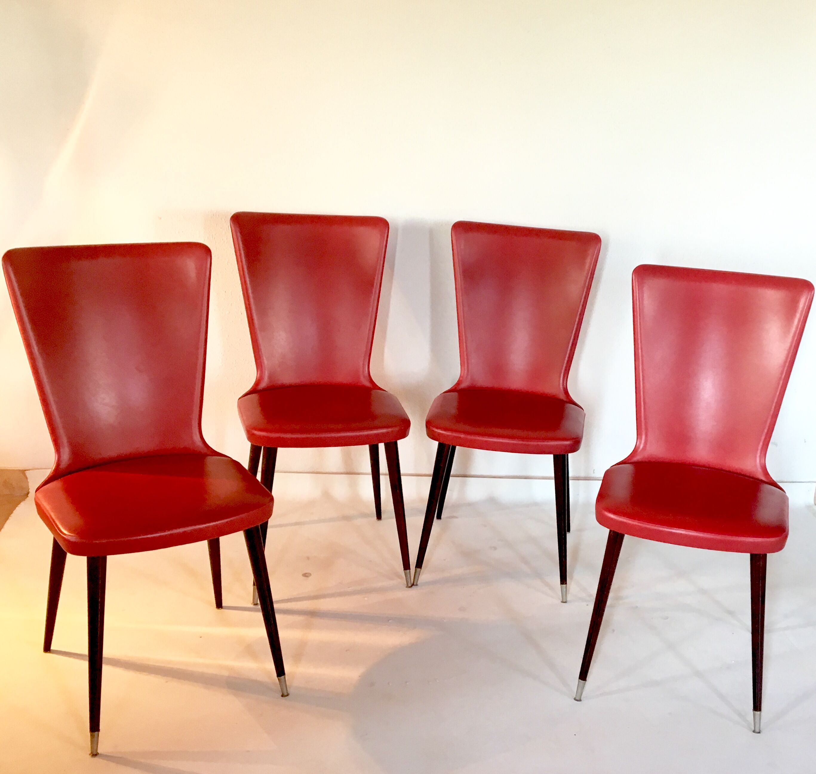 Set of 4 chairs baumann 1966
