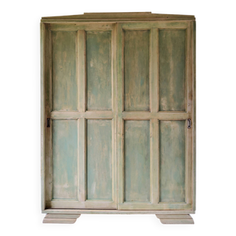 Vintage sliding door wardrobe