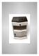 Art Deco bedside table with marble