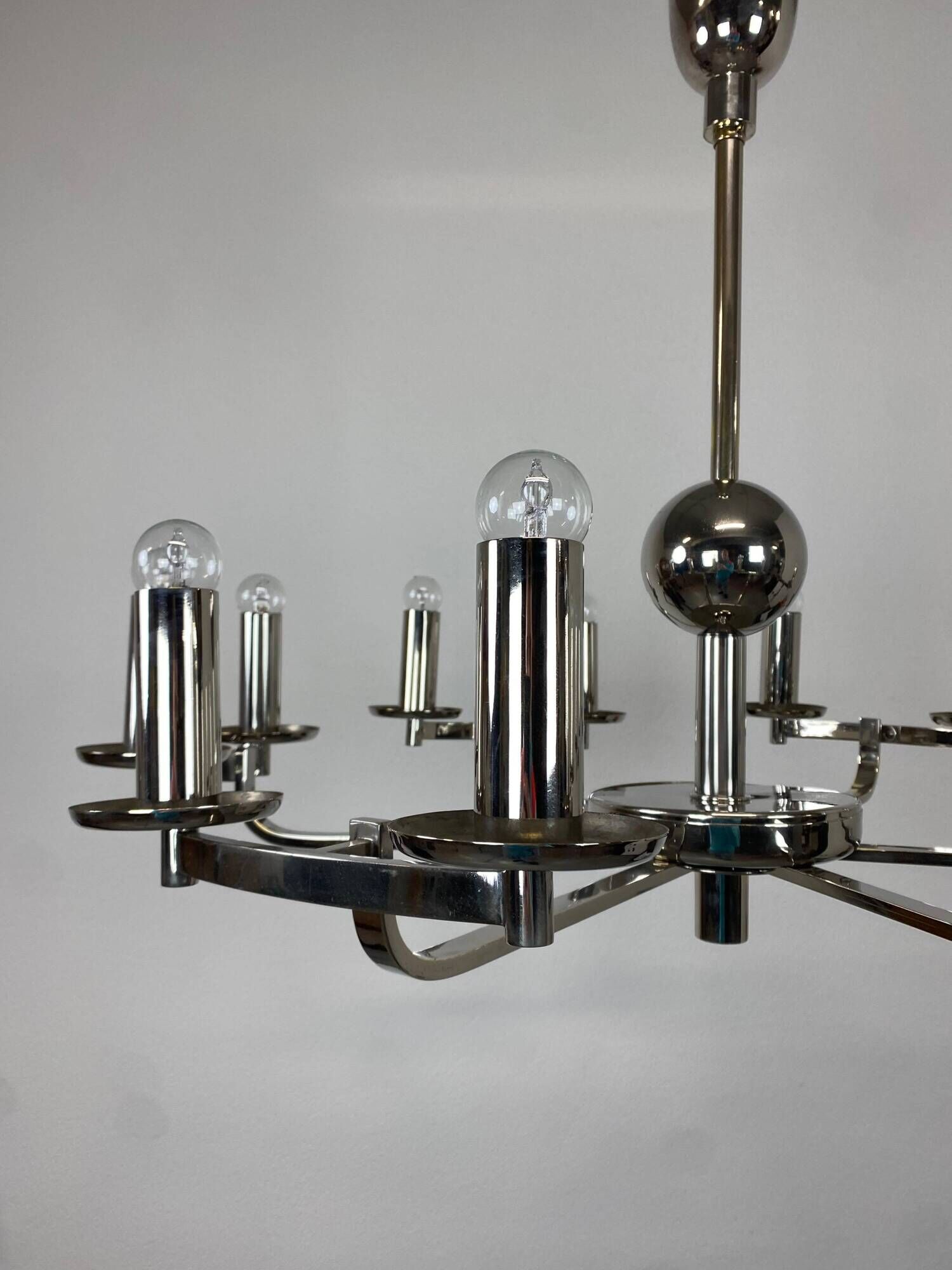 Lustre et 2 appliques Bauhaus