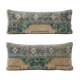Set of 2 vintage Turkish cushion covers 41x119 cm
