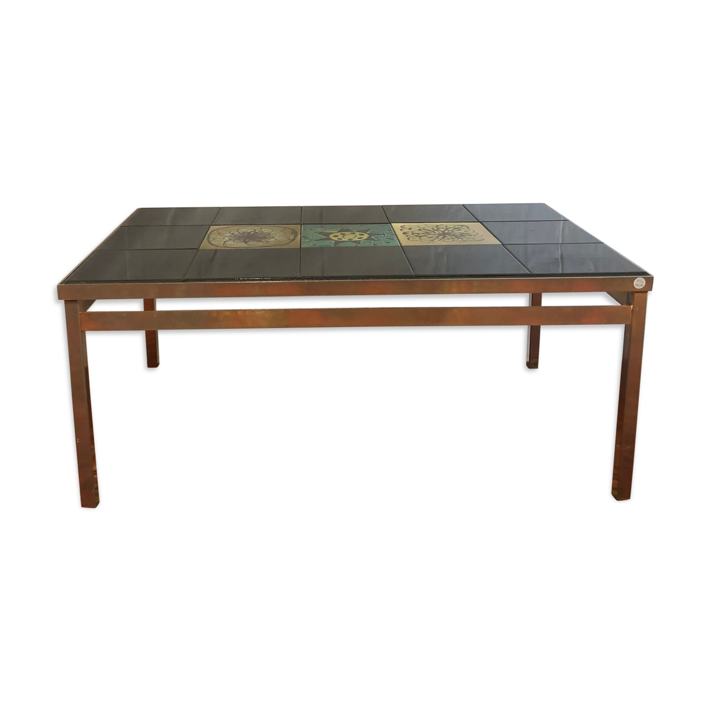 Ceramic coffee table by Cloutier