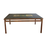 Table basse en céramique signée Cloutier