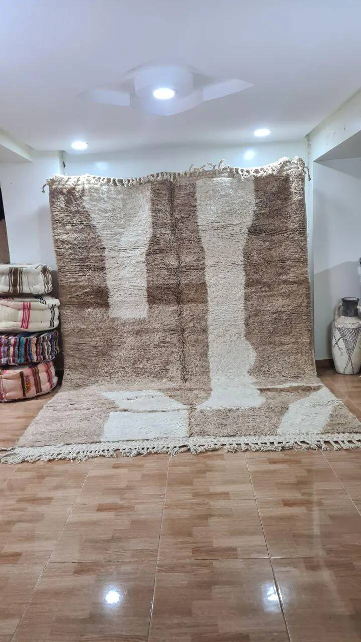 Handmade Moroccan rug in wool 2.5 x 1.5 m