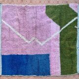 Handmade pure wool rug, size 150 x 250 cm