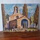 Toile peinture provençale vintage
