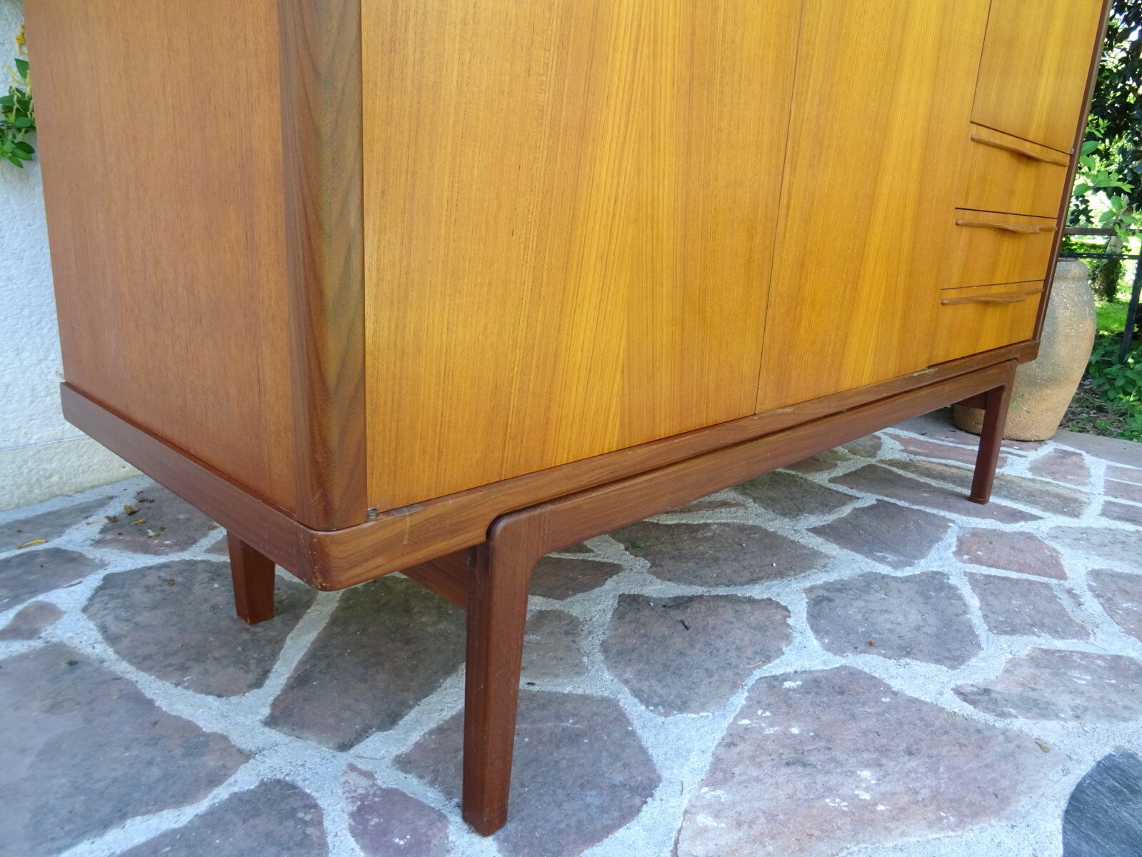 Scandinavian wardrobe in teak 60s