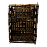 African Art Wall Decoration - Dogon Attic Door - Mali