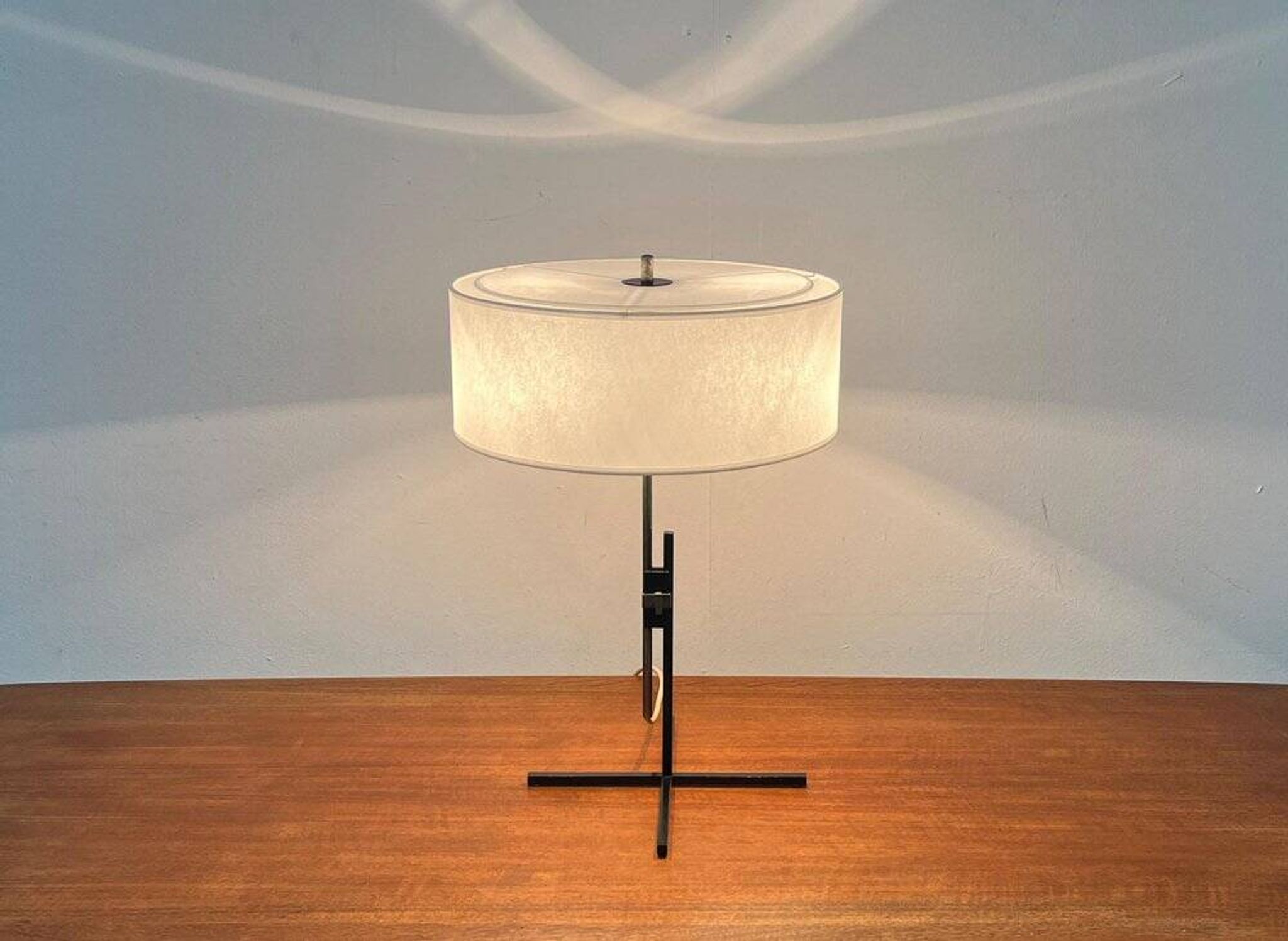 Mid-century German table lamp by Kaiser Leuchten, 1960s.