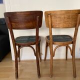 Paire de chaises bistrot