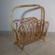 Magazine rack Wicker, early 1970s