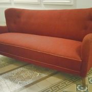 Danish sofa 3 places 50s 60s